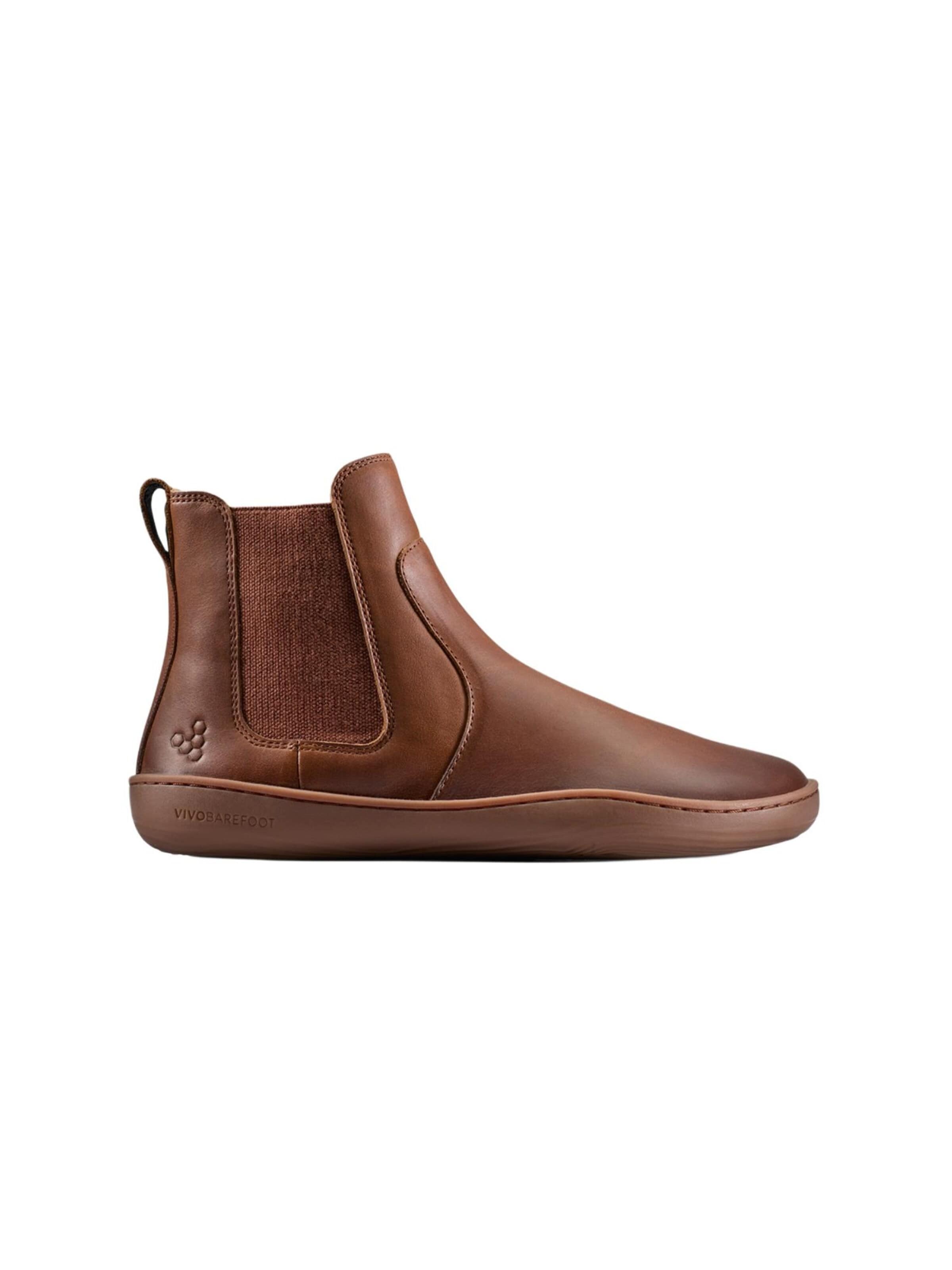 Chelsea Boots 'SENSUS' Vivo Barefoot en marron : devant