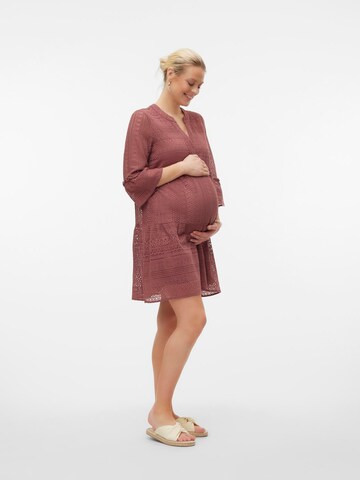 Rochie tip bluză 'VMMHoney' de la Vero Moda Maternity pe roz