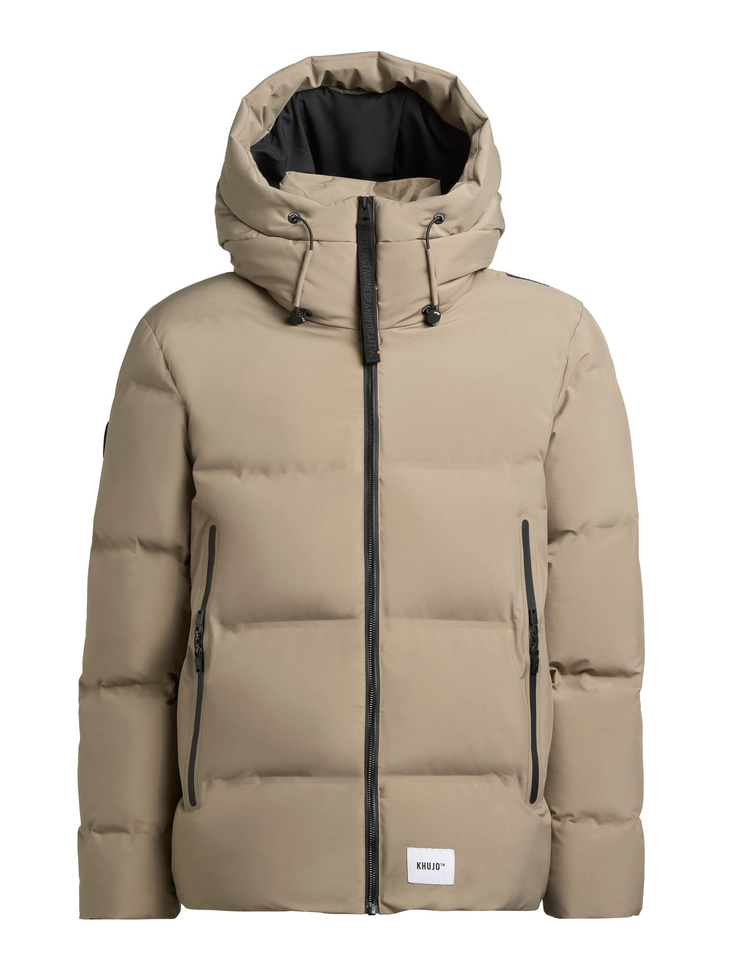 khujo Winter Jacket ' Wesh3' in Dark beige, Item view