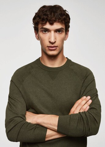 Pull-over 'Ten' MANGO MAN en vert