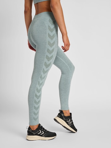 Skinny Pantalon de sport 'Ci' Hummel en vert