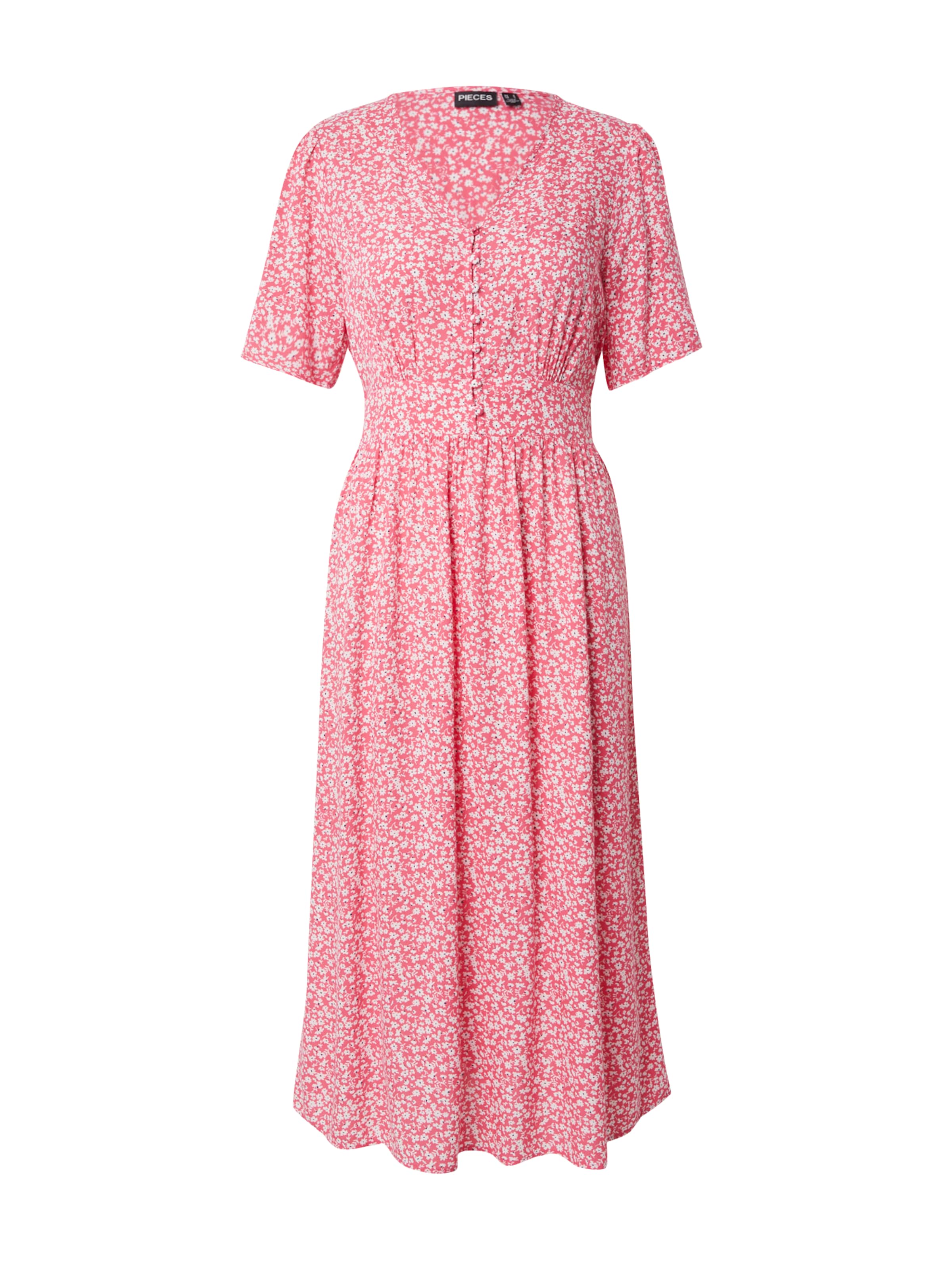 PIECES Suvekleit 'PCTALA', värv roosa: eest vaates