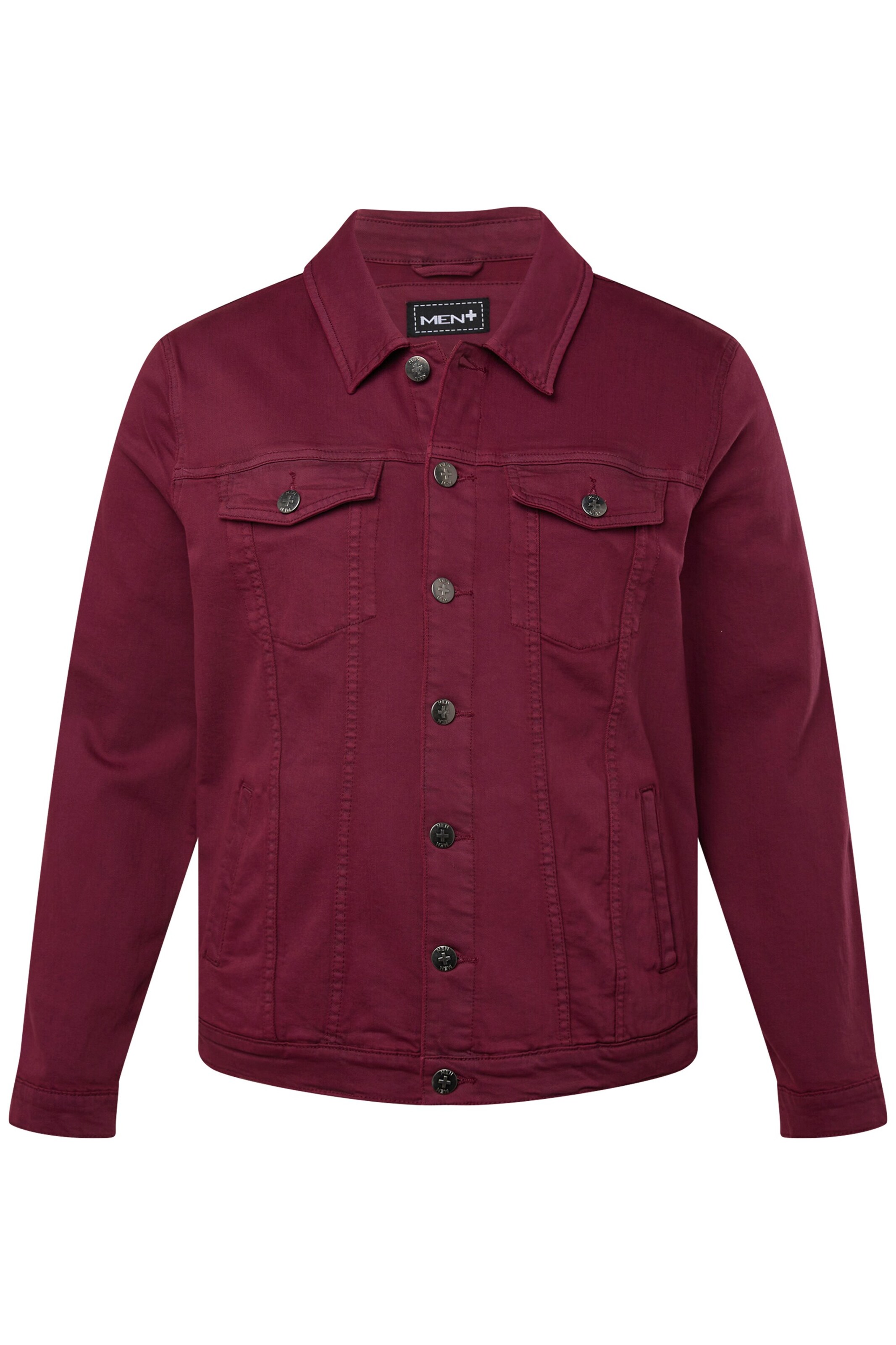 Men Plus Übergangsjacke in Rot: Vorderseite