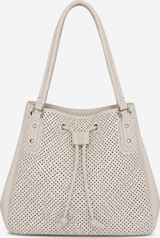 COLLEZIONE ALESSANDRO Shoulder Bag 'Sorrento' in Beige: front