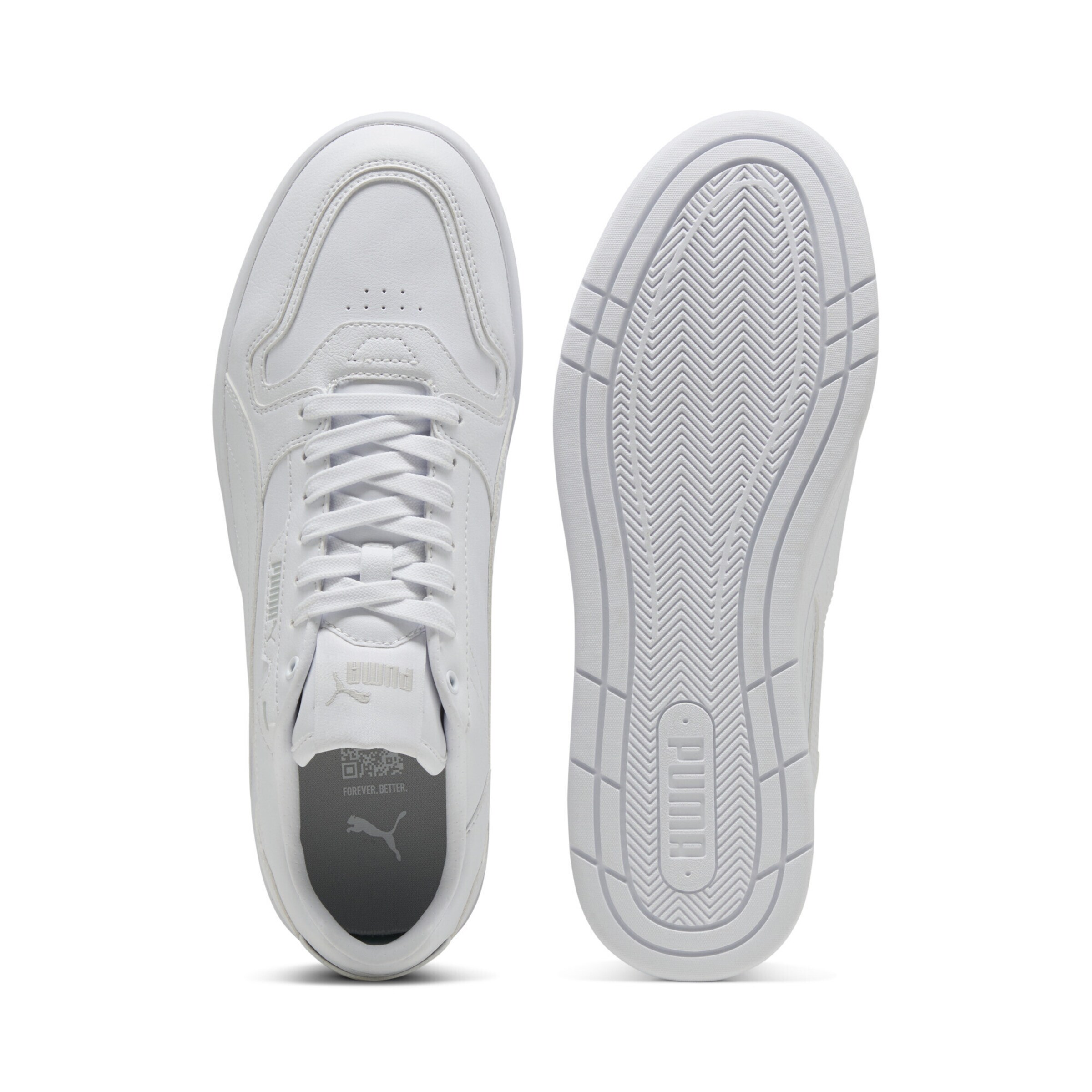 PUMA Platform trainers 'Court Classic Street' in White