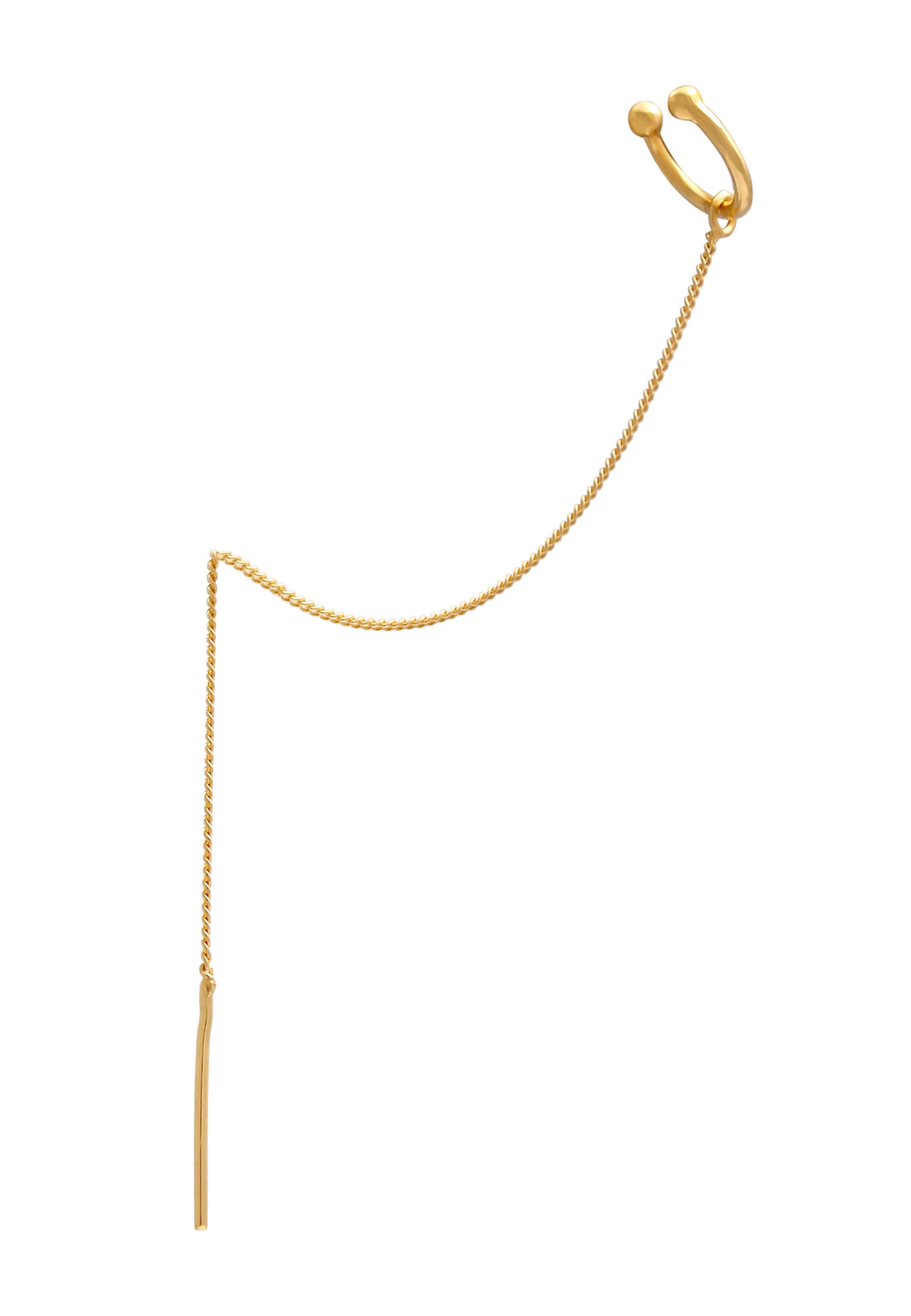 ELLI Серьги в Золотой: спереди