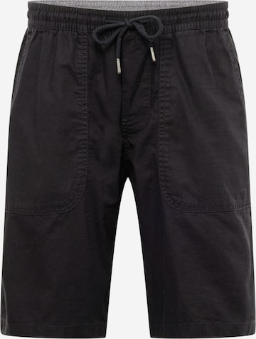 TOM TAILOR Trousers in Black: front