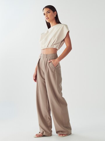 Willa Blouse 'Ora' in Beige