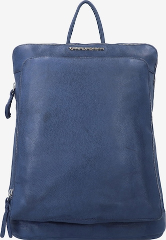 Taschendieb Wien Backpack in Blue: front