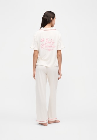 Juicy Couture - Pijama en blanco: frente