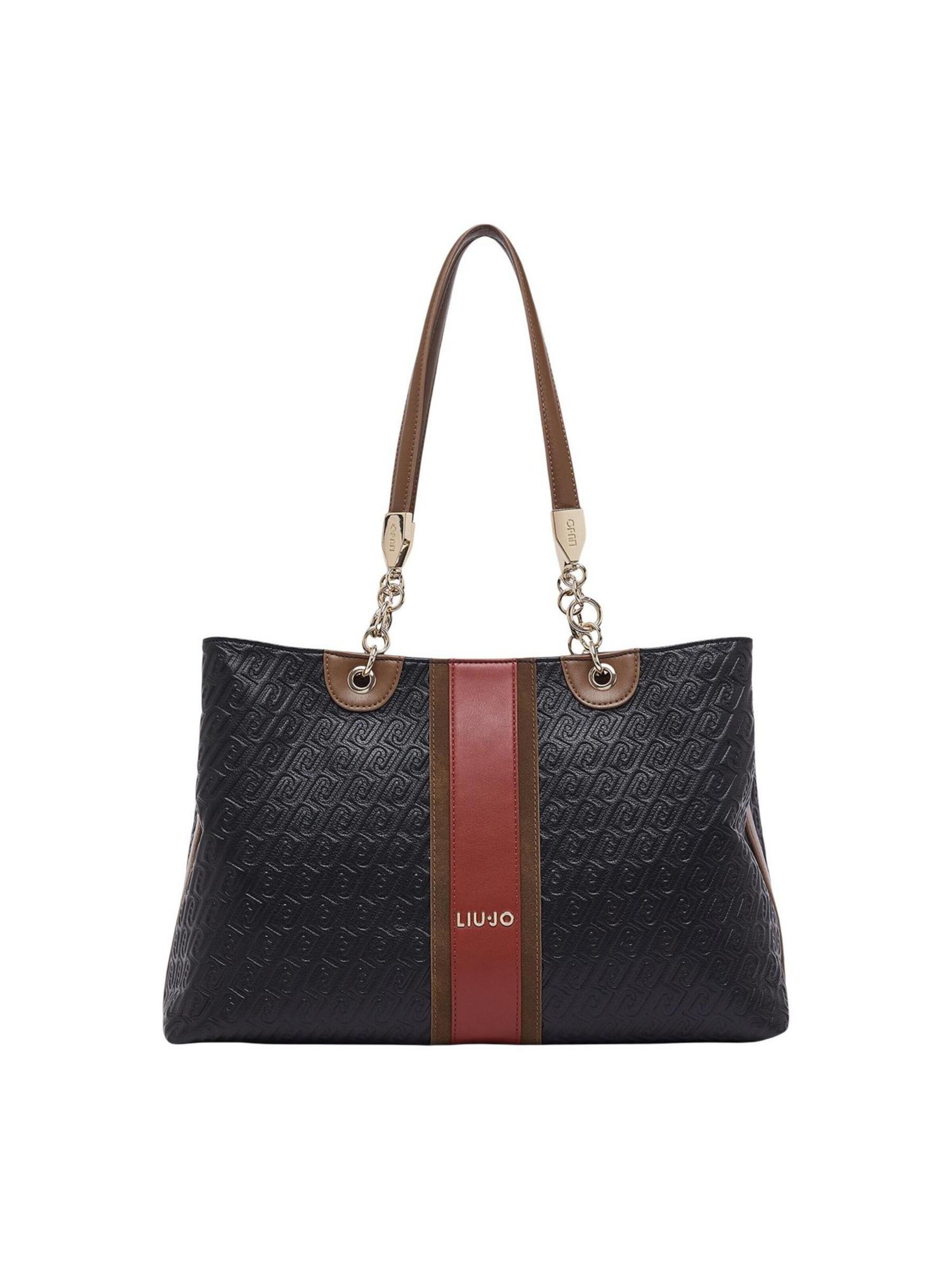 Liu Jo - Bolso de hombro 'SHOPPING BAG AF6104 E1141' en negro: frente