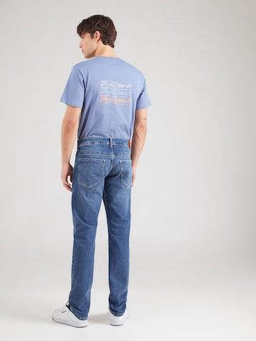 Pepe Jeans Regular Jeans in Blauw: terug