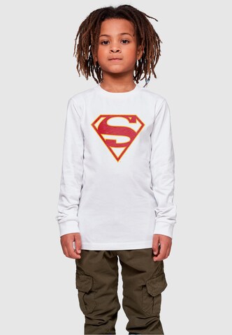 ABSOLUTE CULT Shirt 'Supergirl' in Wit: voorkant