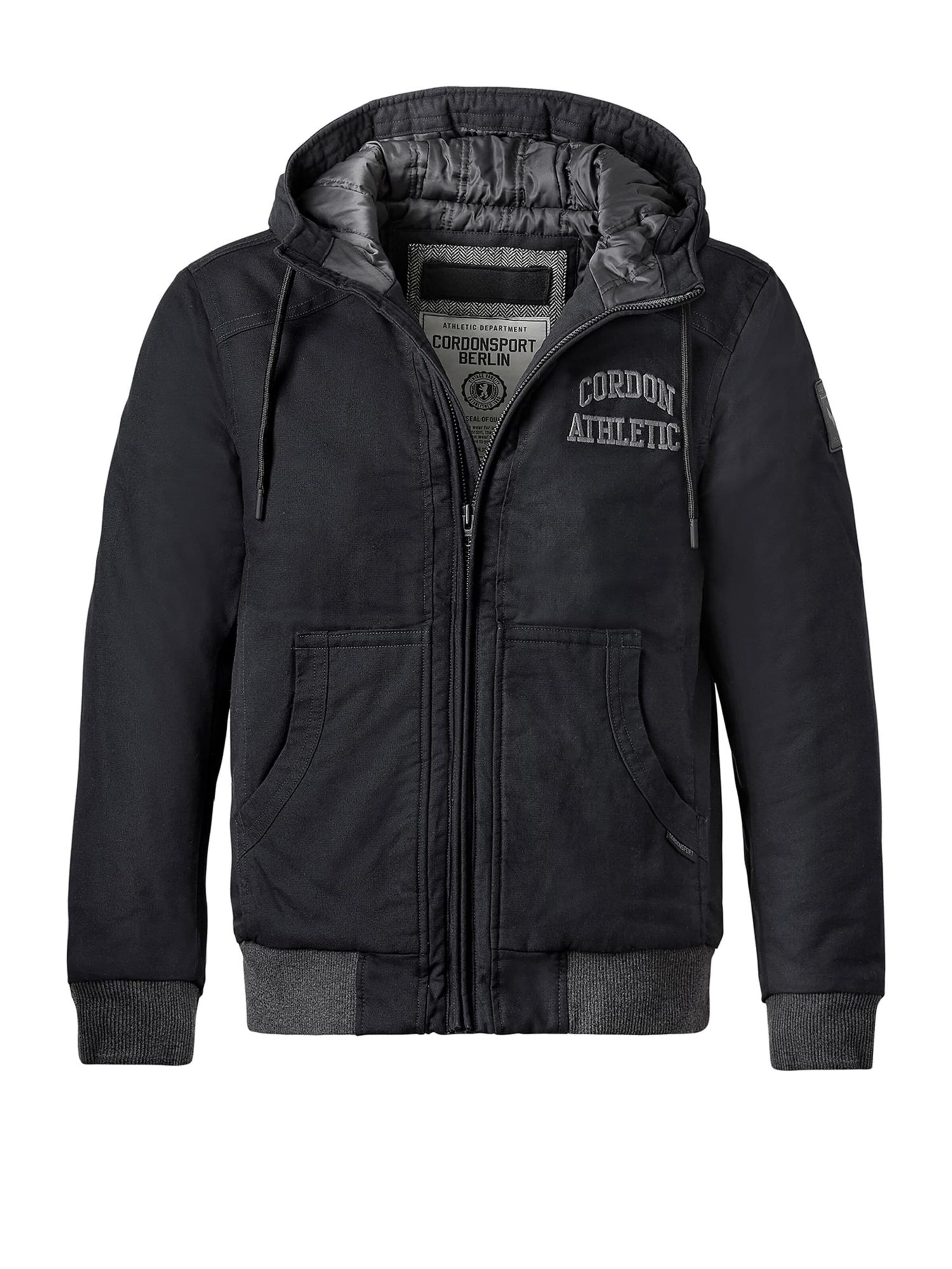 Cordon Sport Winter Jacket 'Active Sport' in Black: front