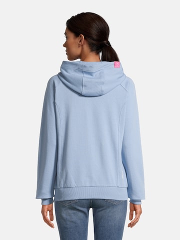 salzhaut Sweatvest 'Losen' in Blauw