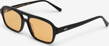 Lunettes de soleil 'Burt' MessyWeekend en noir : devant