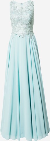 LUXUAR Evening Dress in Blue: front