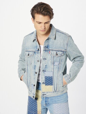 LEVI'S ® Φθινοπωρινό και ανοιξιάτικο μπουφάν 'The Trucker Jacket' σε μπλε: μπροστά