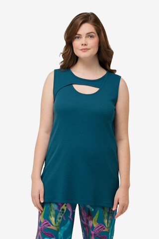 Ulla Popken Top in Blauw: voorkant