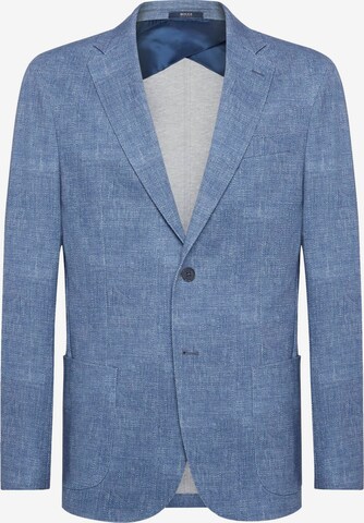 Coupe regular Veste de costume Boggi Milano en bleu : devant