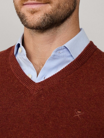 Hackett London Pullover in Braun