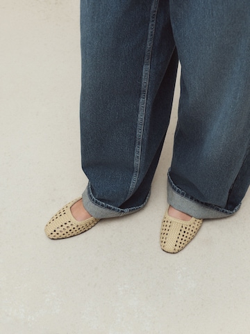 Ballerines à lanières 'Forever Comfort' Next en jaune