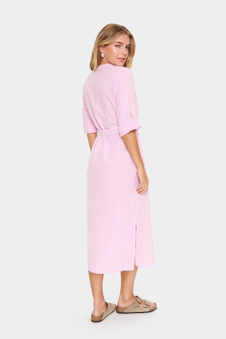 Robe-chemise 'Hadda' SAINT TROPEZ en rose