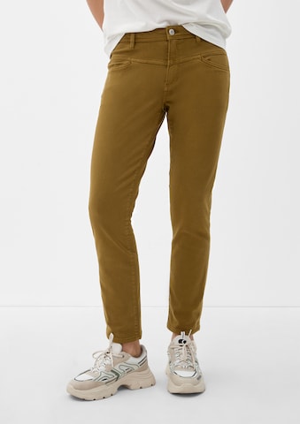 s.Oliver Regular Jeans in Green: front