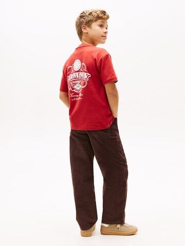 TOMMY HILFIGER T-Shirt in Rot