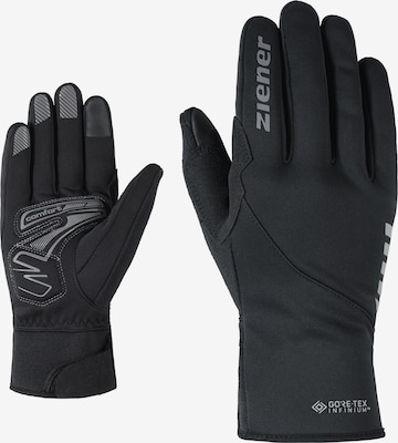 ZIENER Athletic Gloves 'DAGUR' in Black: front