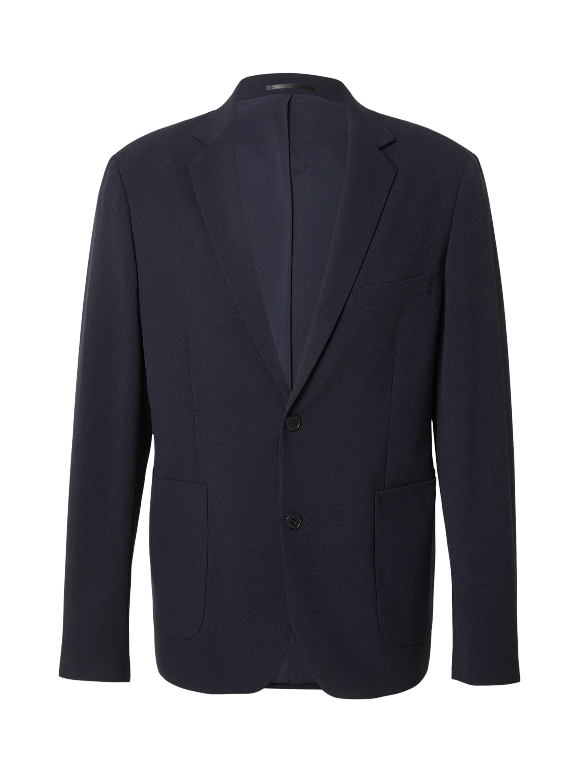 Lindbergh Regular fit Ανδρικό σακάκι 'Superflex' σε μπλε: μπροστά