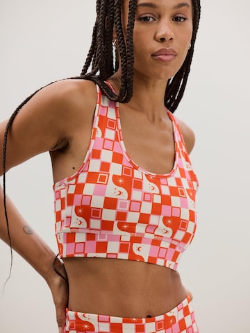 Hey Honey Bustier Sport-BH 'Racerback'‌‌‌ in Pink