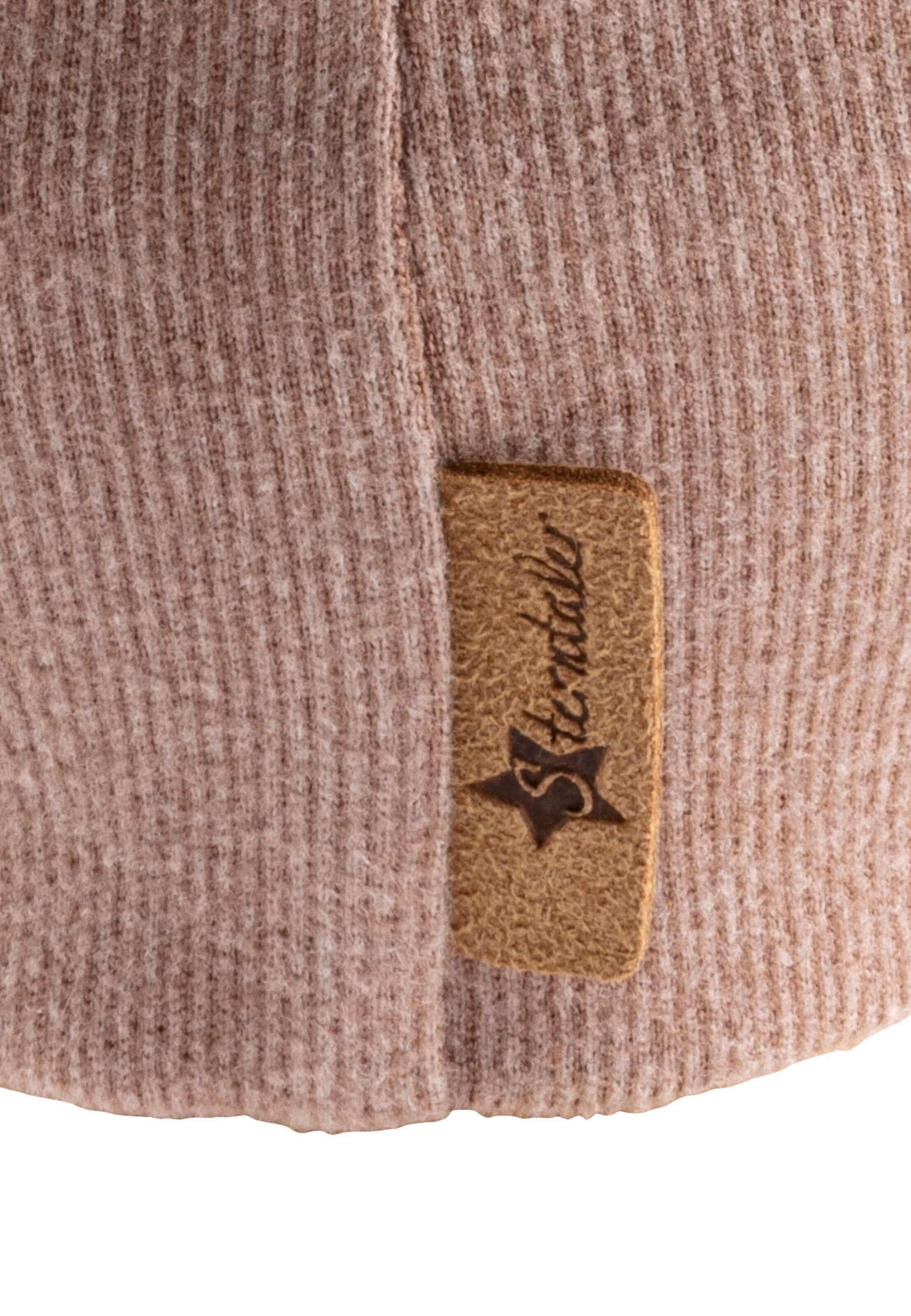 STERNTALER Beanie 'Igel' in Beige
