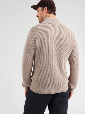 JACK & JONES Sweater 'JJKAITO' in Grey