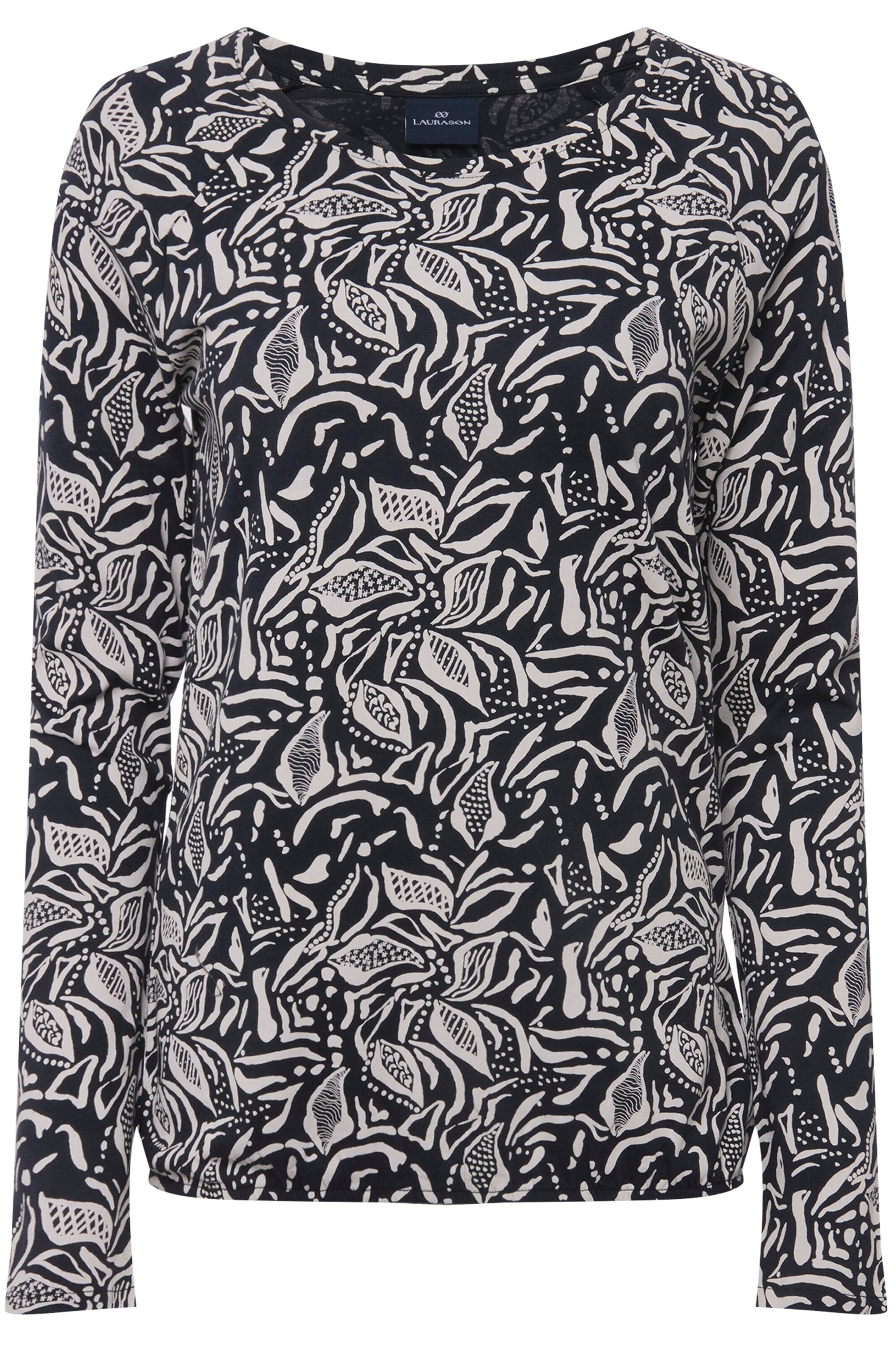 LAURASØN Shirt in Schwarz: Vorderseite