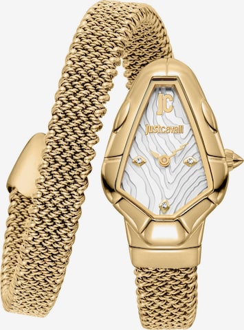 Just Cavalli Analoguhr in Gold: Vorderseite