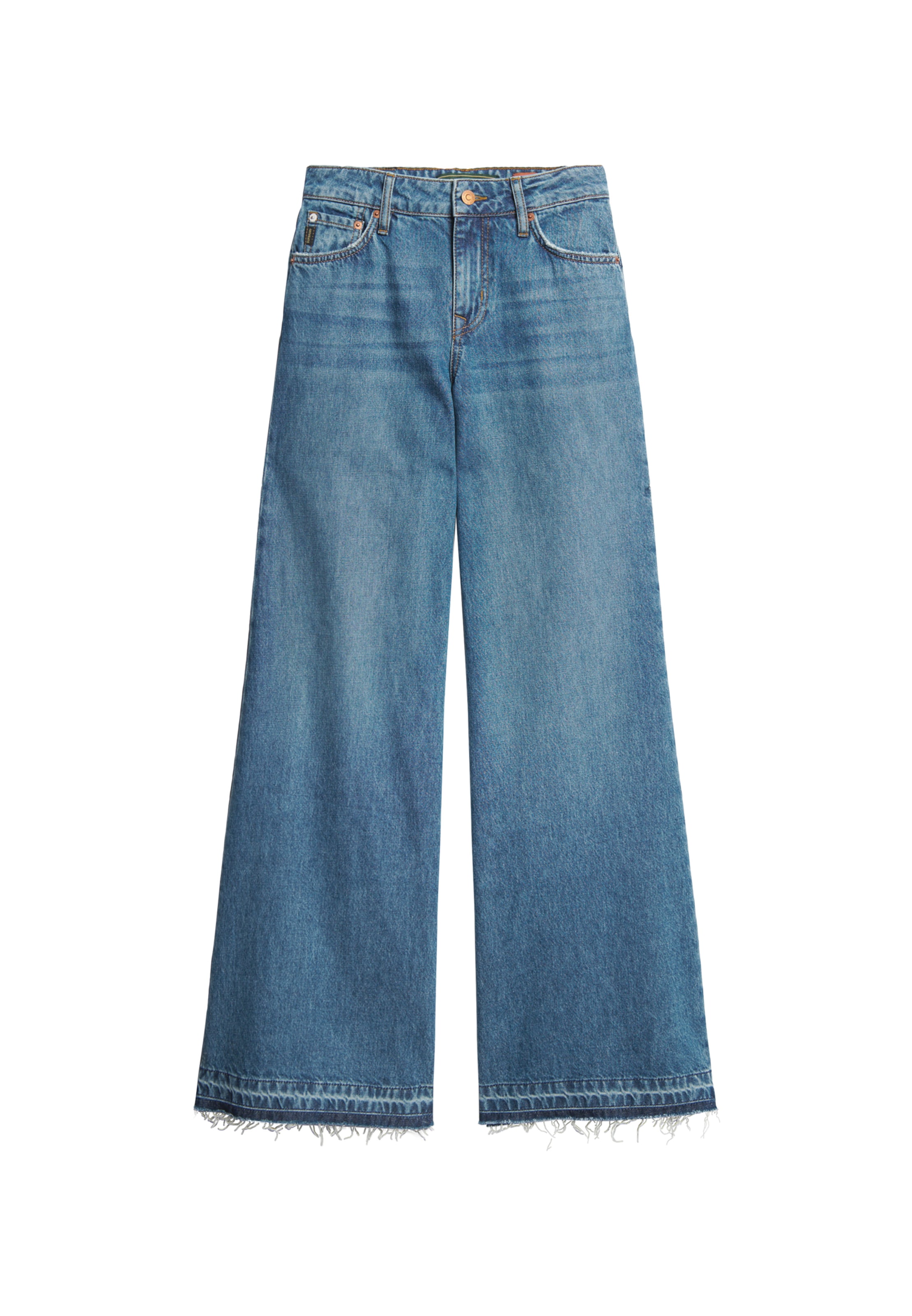 Superdry Jeans in Blauw: voorkant