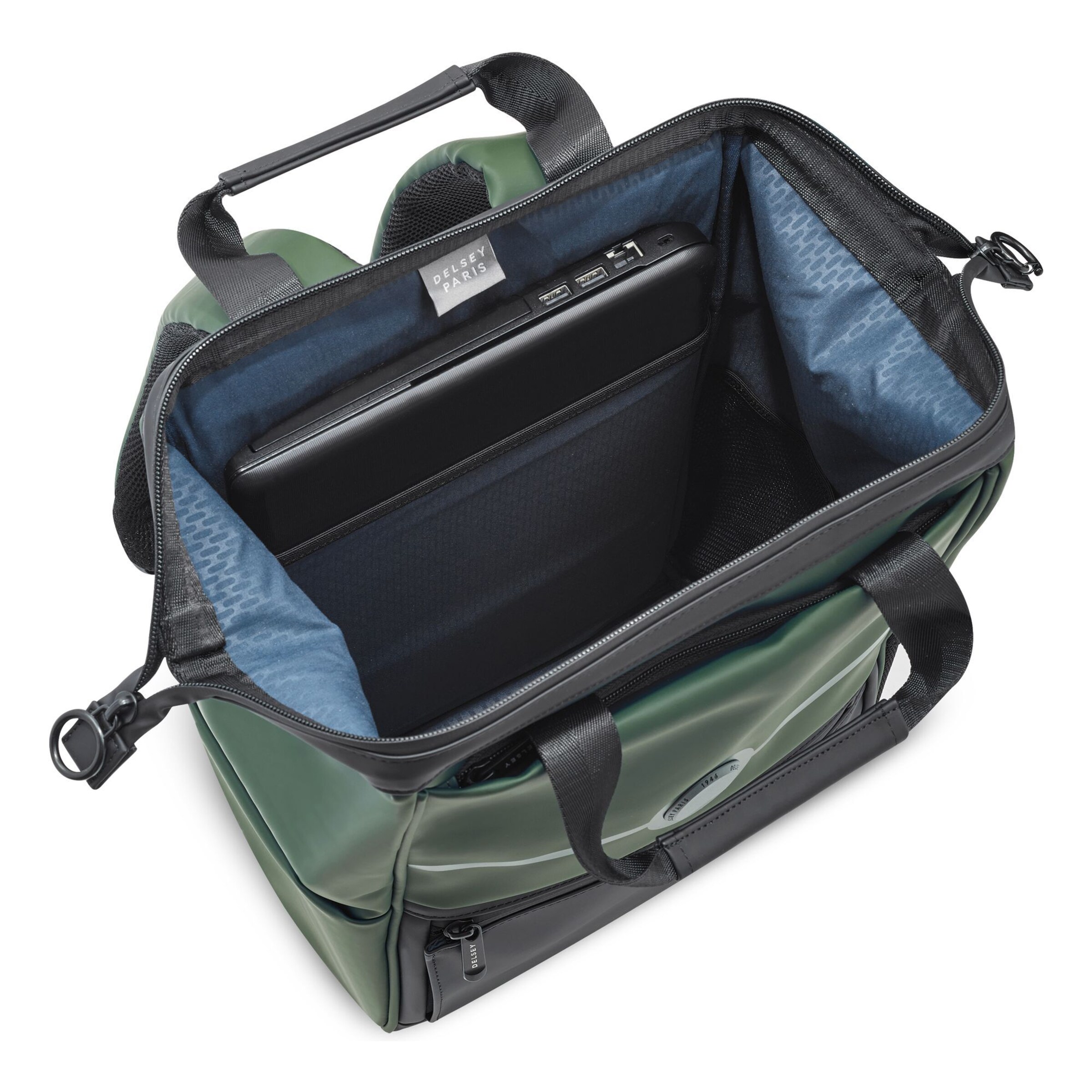 Sac à dos 'Turenne' Delsey Paris en vert