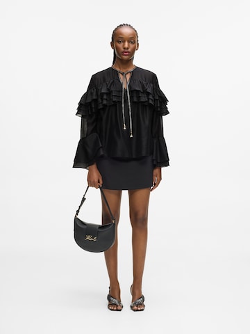 Karl Lagerfeld - Blusa em preto