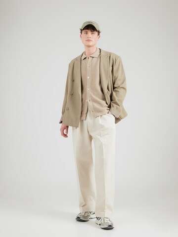 NN07 Knit cardigan 'Ares' in Beige