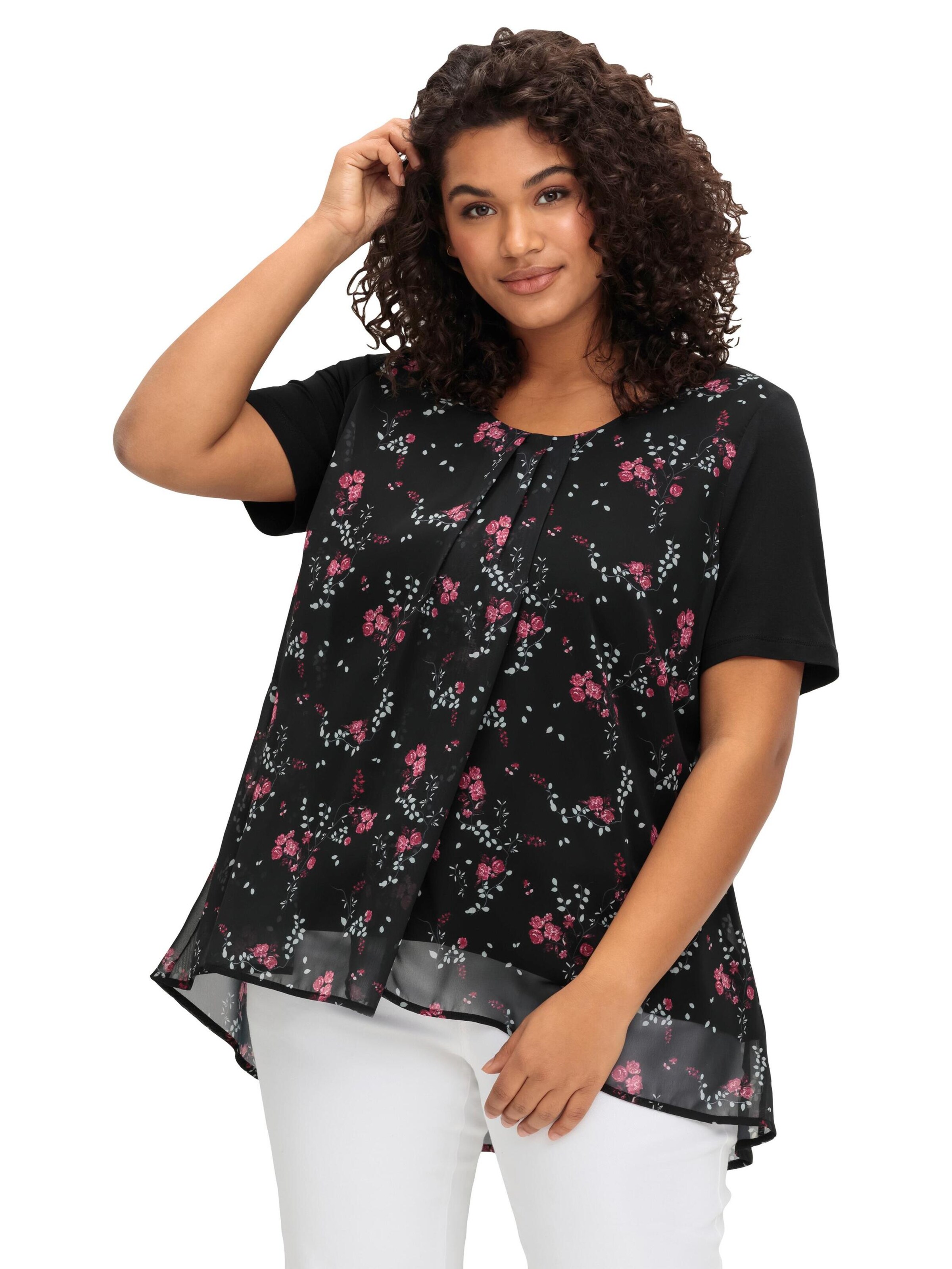 SHEEGOBluza - crna boja: prednji dio