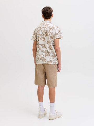 Jack & Jones Junior Comfort fit Button Up Shirt in White