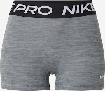 NIKE Skinny Urheiluhousut 'Pro 365' värissä harmaa: etupuoli