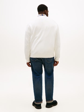 Pullover 'ESSENTIAL' di Tommy Hilfiger Big & Tall in bianco