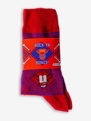 Chili Lifestyle Socken 'Banderole Leisure Socks' in Rot