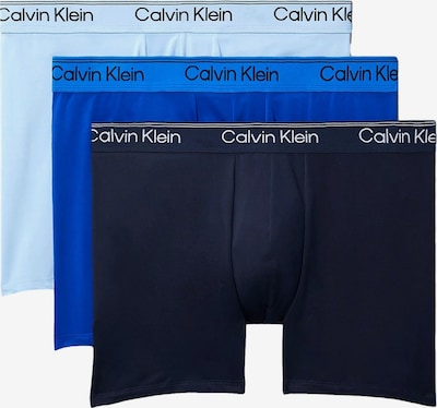 M dydžio Boxer trumpikės iš Calvin Klein Underwear, spalva – mėlyna / tamsiai mėlyna / šviesiai mėlyna, Prekių apžvalga