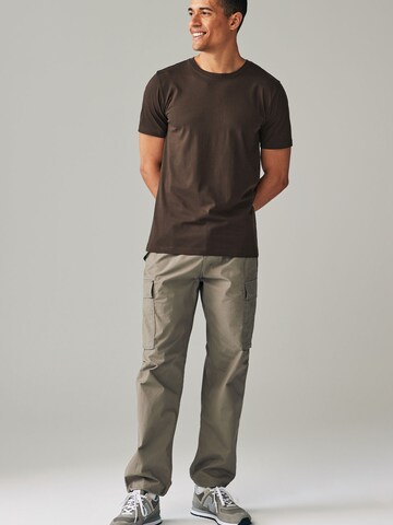 Next - Camisa 'Essential' em castanho