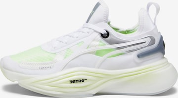 Chaussure de course 'Nitro Squared' PUMA en blanc : devant