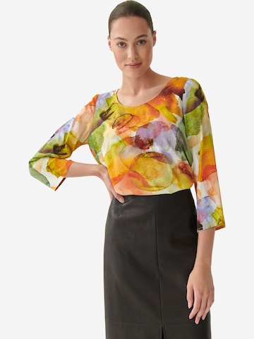 Camicia da donna 'Afinamia' di TATUUM in arancione: frontale