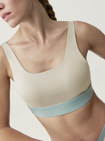 Born Living Yoga Sporttop 'Duo' in Groen